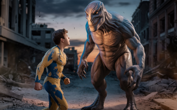 Invincible saison 4 sur Prime Video : Dinosaurus arrive, Mark affronte Thragg dès le 18 mars