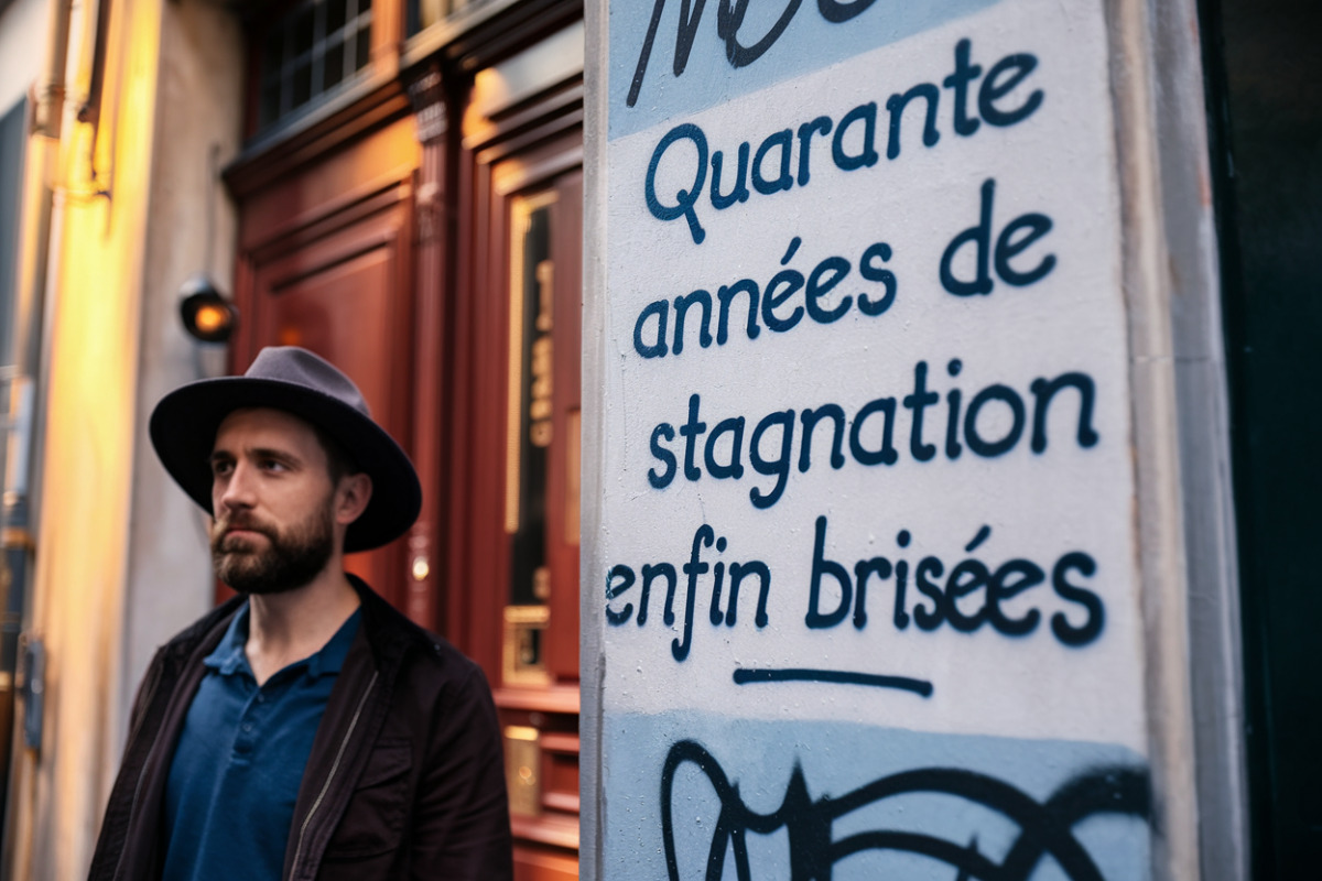 Quarante années de stagnation enfin brisées