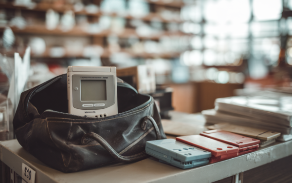 Un fan de Nintendo trouve une sacoche Game Boy à 10 dollars, avec la console et des jeux