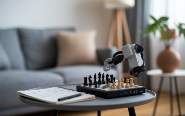 SenseRobot Chess Mini sur Kickstarter : un robot IA de poche pour jouer et progresser aux échecs